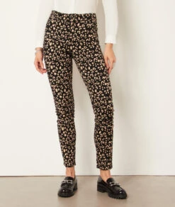 Schmale Hose Mit Print NOIR 11 Schmale Hose Mit Print NOIR -Damen mode Geschaft 654021616 c