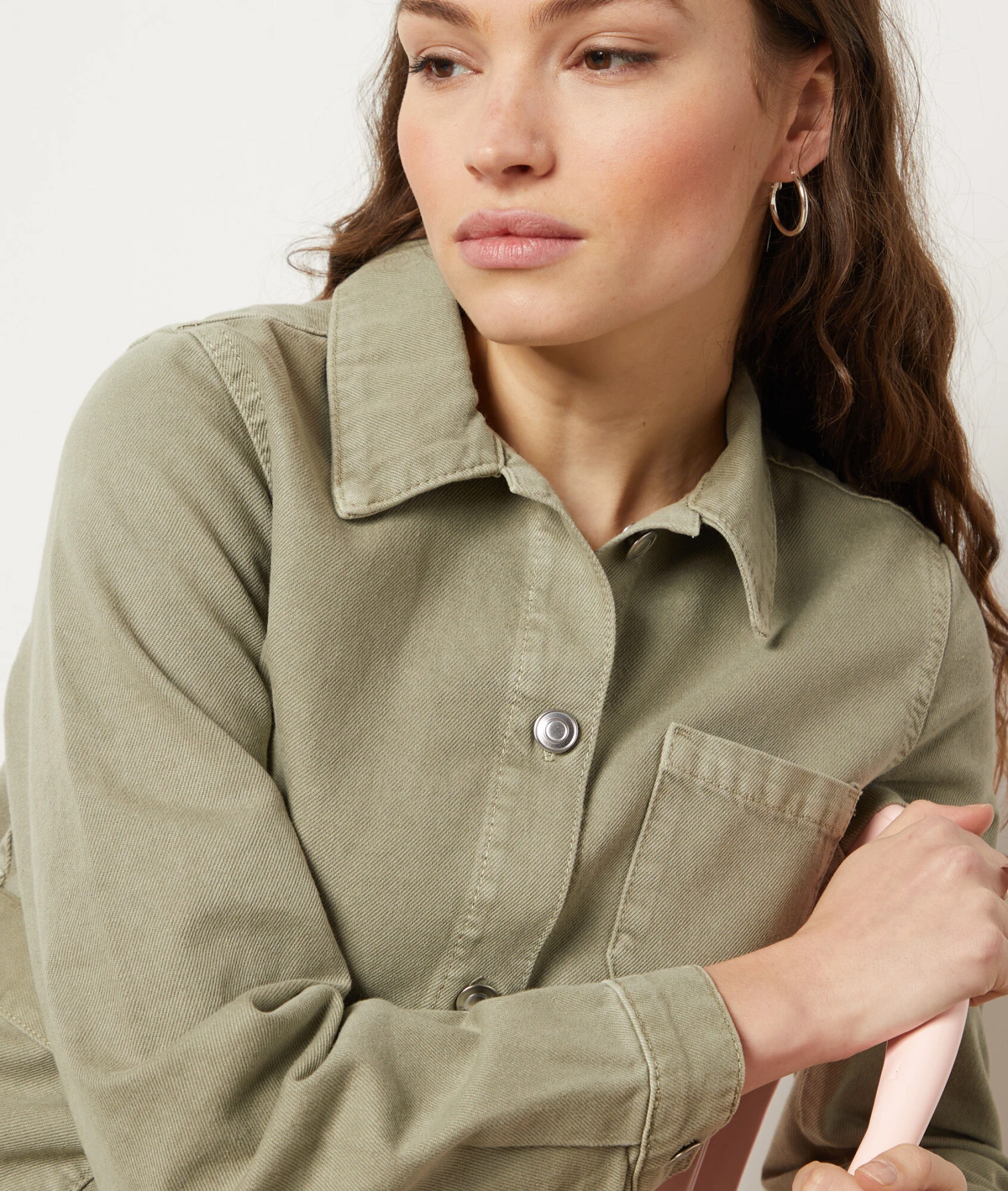 Jeanskleid KHAKI 6 Jeanskleid KHAKI – Bild 4