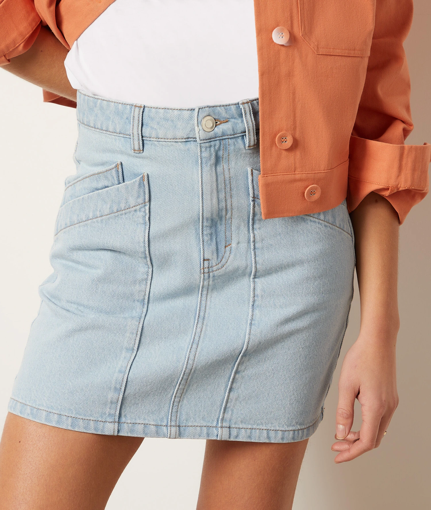 Jeansrock HIMMELBLAU 6 Jeansrock HIMMELBLAU – Bild 4