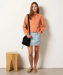 Jeansrock HIMMELBLAU 11 Jeansrock HIMMELBLAU -Damen mode Geschaft 654031620 c