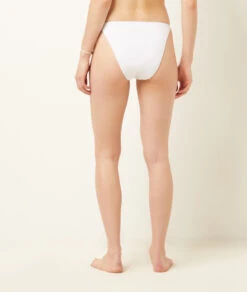 Bikiniunterteil – Bikini-Panty WEIß -Damen mode Geschaft 654034901 a