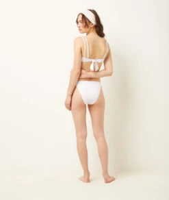 Bikiniunterteil – Bikini-Panty WEIß -Damen mode Geschaft 654034901 c