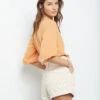Shorts Aus Jeansstoff ECRU -Damen mode Geschaft 654037439 x