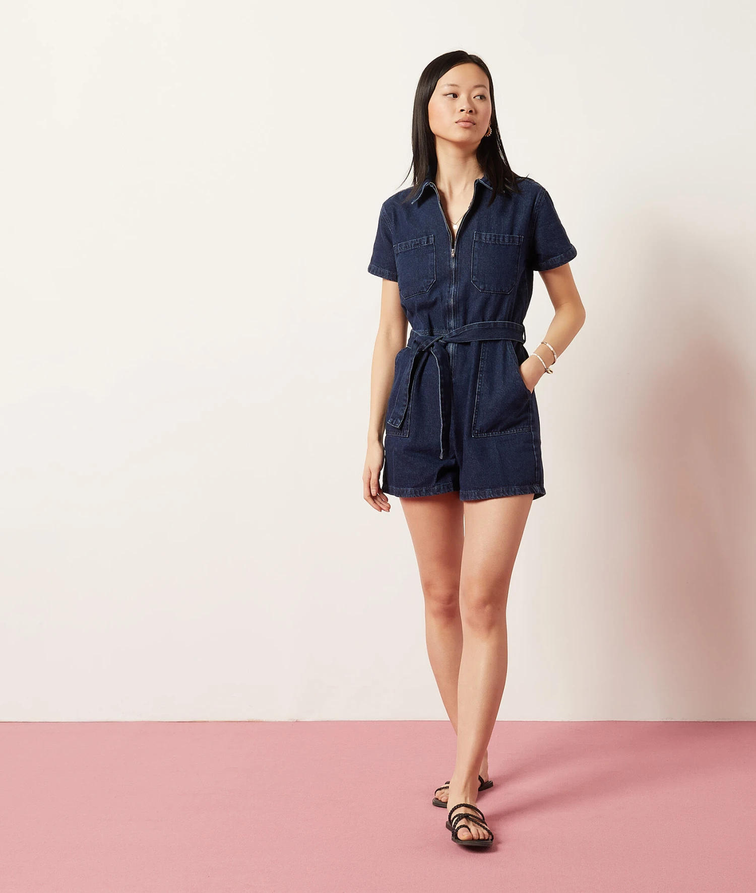 Jeans-Jumpsuit, 100 % Baumwolle KÖNIGSBLAU 5 Jeans-Jumpsuit, 100 % Baumwolle KÖNIGSBLAU – Bild 3