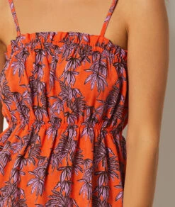 Caraco Imprimé BRIQUE -Damen mode Geschaft 654093169 b