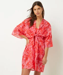 Strandkimono Mit Print KORALLE