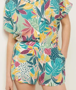 Bloom Pyjamahemd Mit Print GRÜN -Damen mode Geschaft 654096546 b