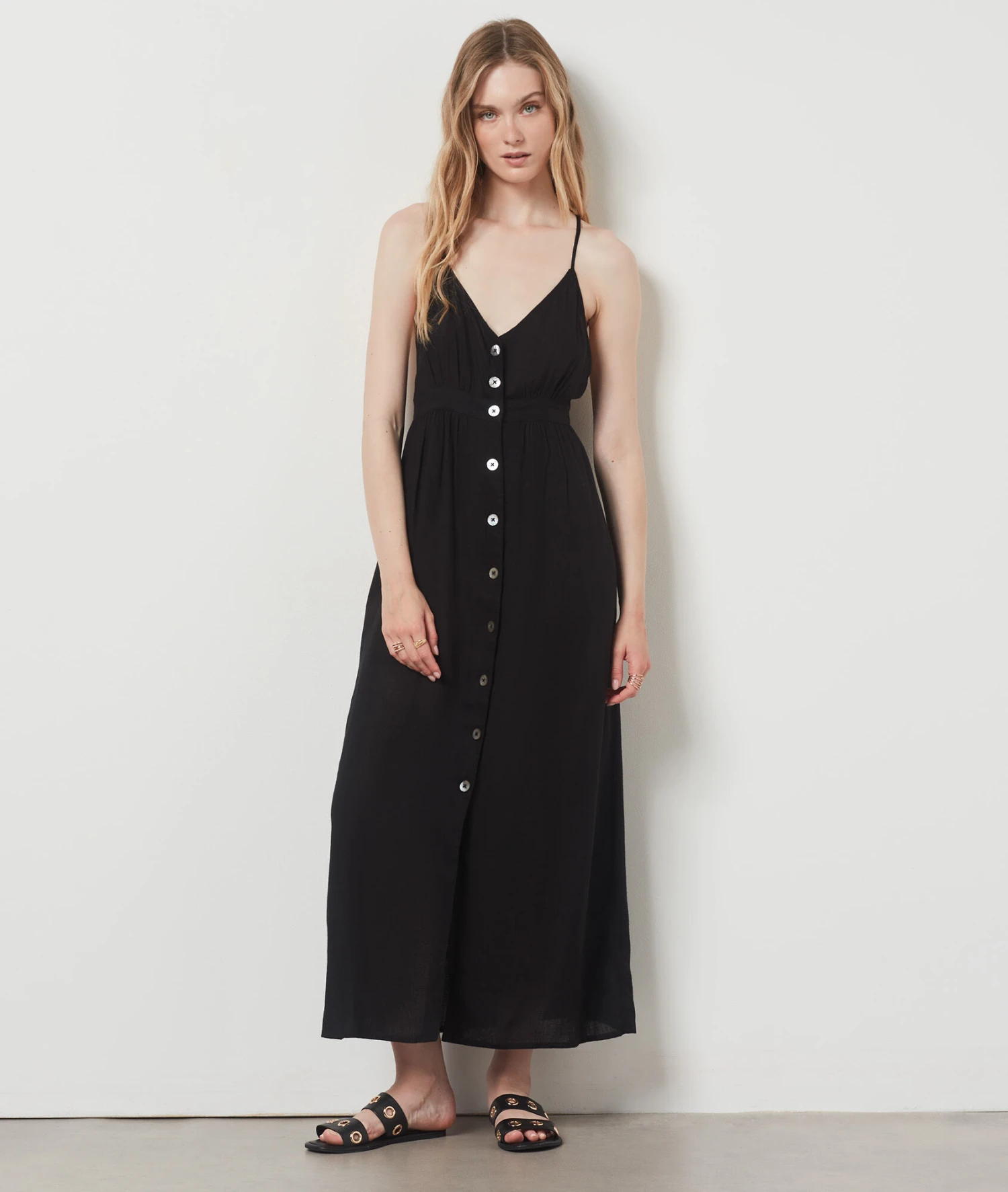 Robe Longue Dos Nu NOIR 5 Robe Longue Dos Nu NOIR – Bild 3