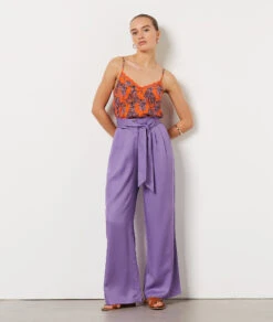 Pantalon Coupe Large PARME -Damen mode Geschaft 654134010 6