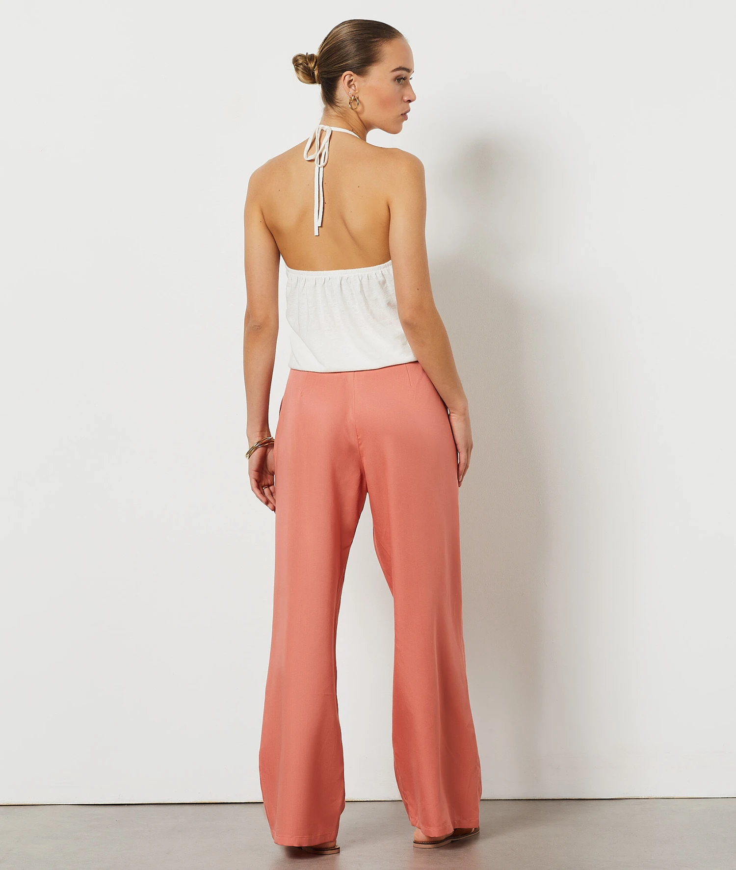 Pantalon Coupe Large ROSE 4 Pantalon Coupe Large ROSE – Bild 2