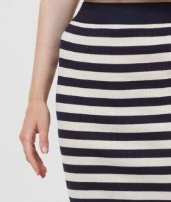 Jupe Longue Côtelé NOIR -Damen mode Geschaft 654141080 b