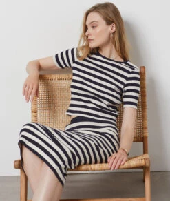 Jupe Longue Côtelé NOIR -Damen mode Geschaft 654141080 c