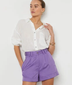 Short Taille Haute PARME -Damen mode Geschaft 654141510 c