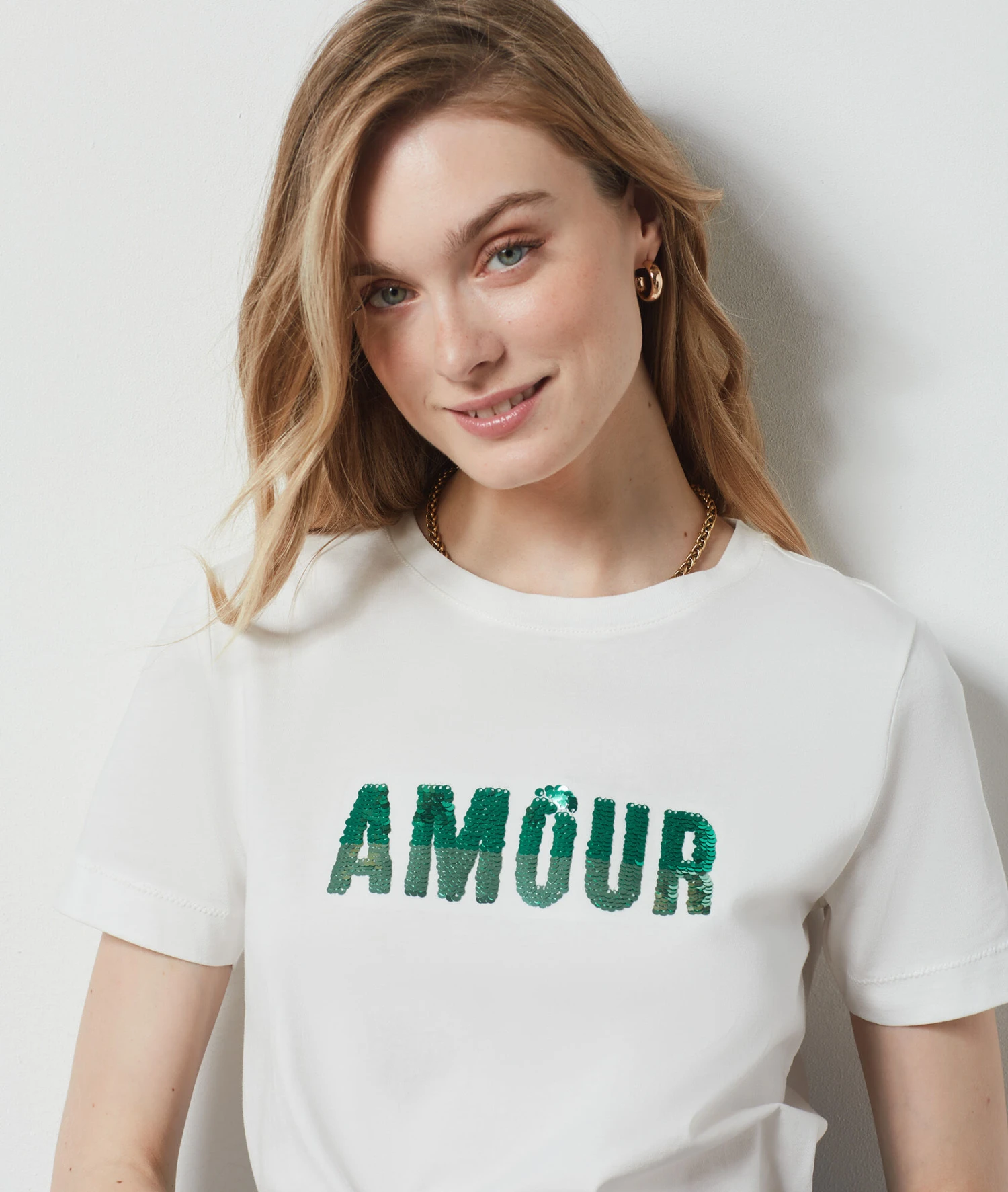 T-shirt Manches Courtes 100% Coton ECRU 6 T-shirt Manches Courtes 100% Coton ECRU – Bild 4