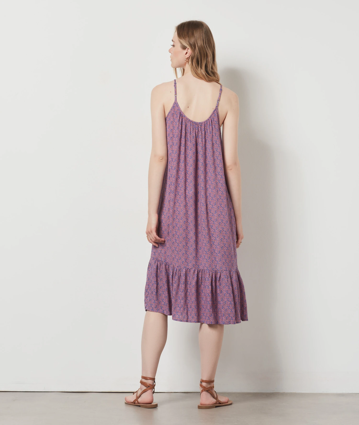 Robe Longue Imprimée IMP FOND MARINE 4 Robe Longue Imprimée IMP FOND MARINE – Bild 2