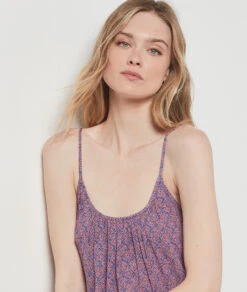 Robe Longue Imprimée IMP FOND MARINE 10 Robe Longue Imprimée IMP FOND MARINE -Damen mode Geschaft 654145837 b