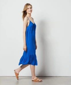 Robe Longue BLEU -Damen mode Geschaft 654147727 c