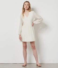 Robe Imprimée ECRU -Damen mode Geschaft 654149280 6