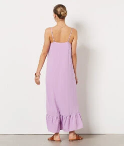 Robe Longue MAUVE -Damen mode Geschaft 654152211 a