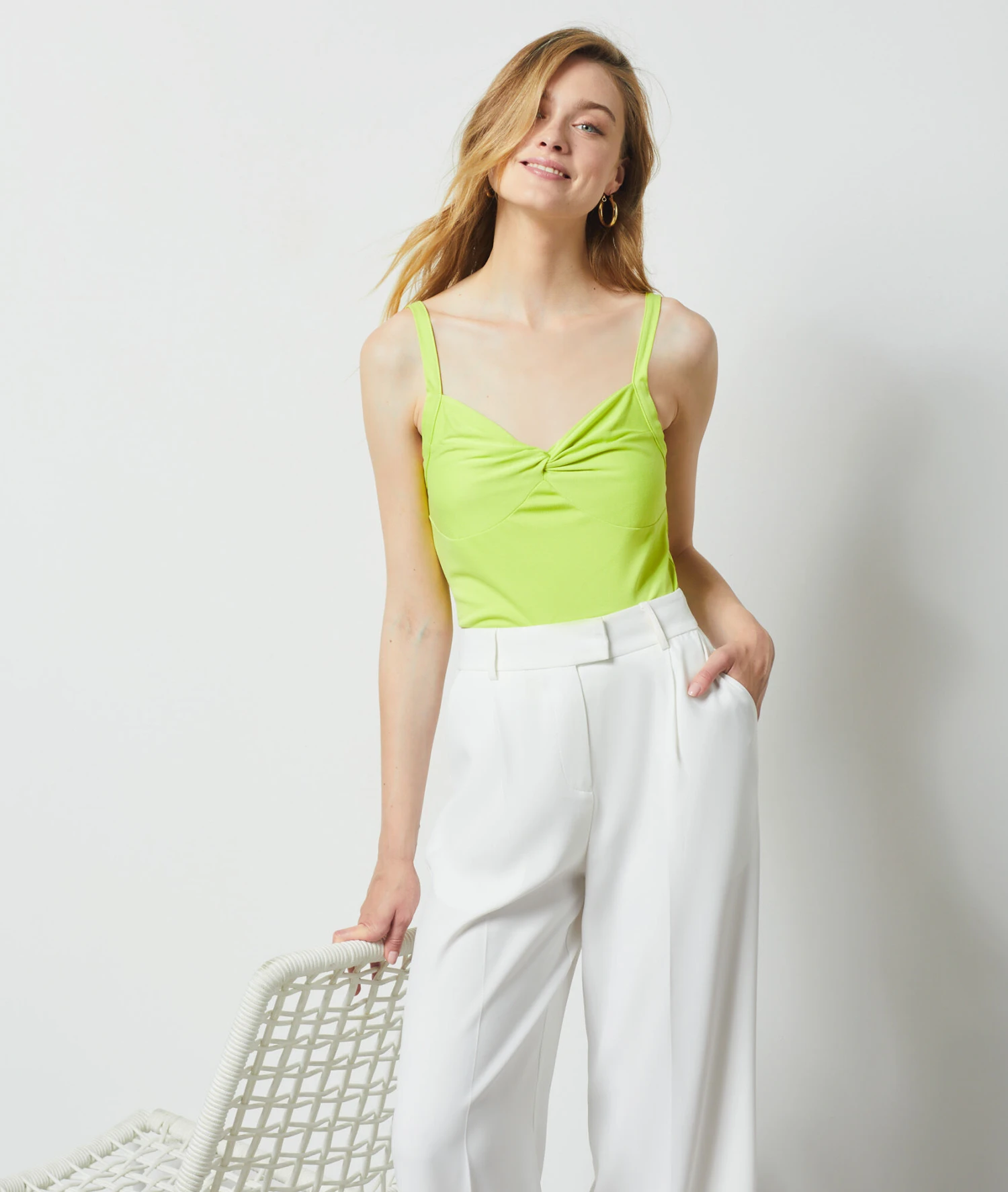 Caraco à Fines Bretelles ANIS 7 Caraco à Fines Bretelles ANIS – Bild 5