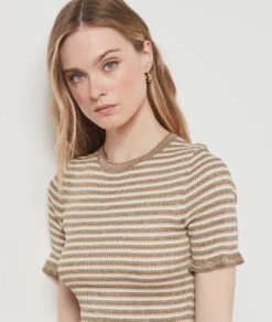 Robe Longue à Rayures ANIS -Damen mode Geschaft 654171047 b