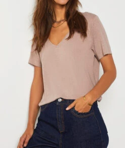 Jean Coupe Droite 100% Coton JEAN DENIM -Damen mode Geschaft 654191234 c