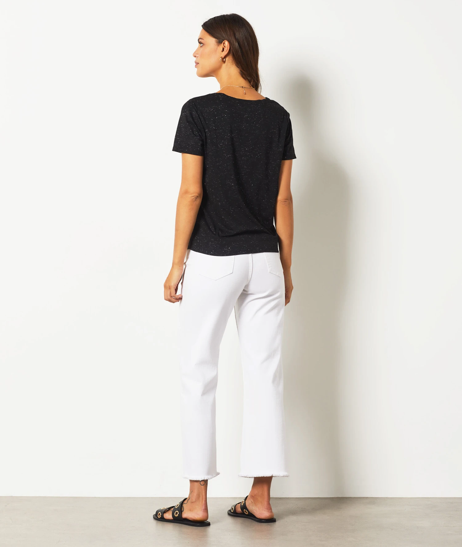 T-shirt Manches Courtes NOIR 4 T-shirt Manches Courtes NOIR – Bild 2