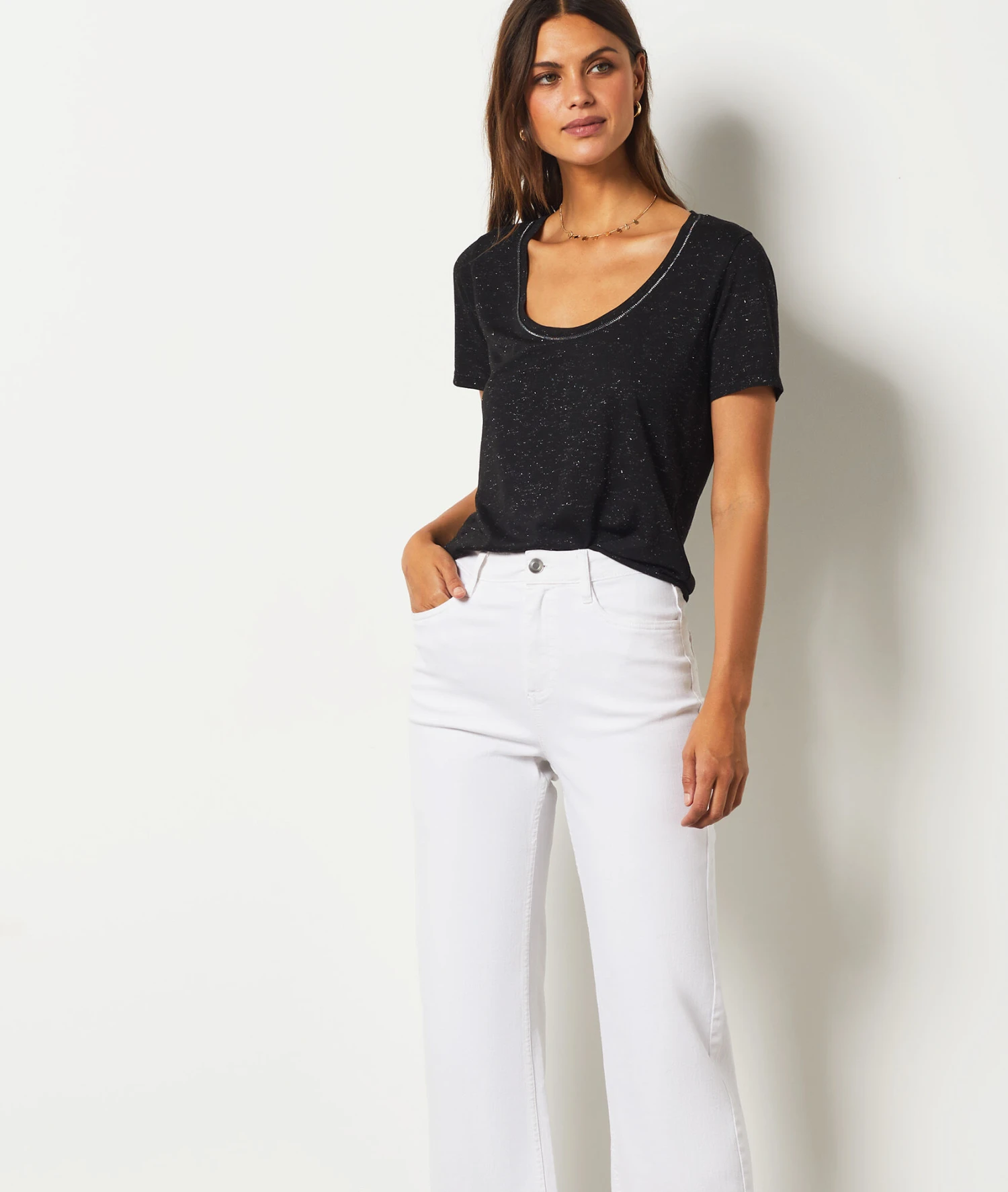 T-shirt Manches Courtes NOIR 7 T-shirt Manches Courtes NOIR – Bild 5