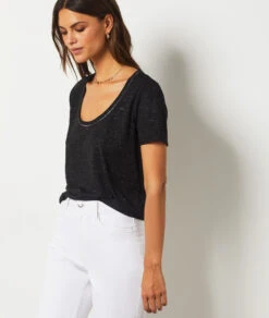 T-shirt Manches Courtes NOIR