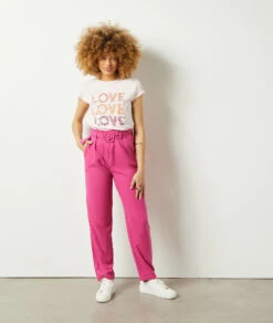 T-Shirt Mit Print „Love“ BLUSH 9 T-Shirt Mit Print „Love“ BLUSH -Damen mode Geschaft 654210894 6