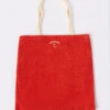 Strandtasche Aus Frottee ROT -Damen mode Geschaft 654264673 x